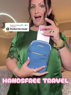 Replying to @Haileyy🪼💫🦋 #hippouch #QVC #RFIDBLOCKING #TRAVELHACK #summervibes☀️ 