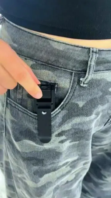 Wireless 1080P Vlog Body Camera, Wearable Body Cam with Night-Vision & 180° Rotation Lens!#VlogCamera#OutdoorAdventures#NightVision#SportsCam#TravelEssentials