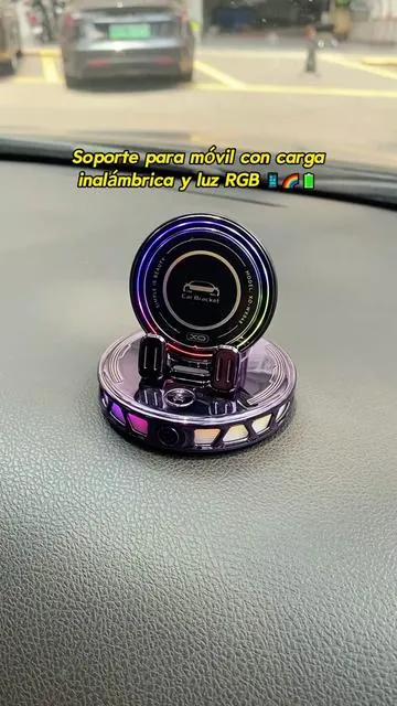 ¿Todavía no encuentras el soporte de teléfono ideal para tu coche? Este es perfecto para ti. #carmount #car #wirelesscharging #summerwins #dealsforyoudays 