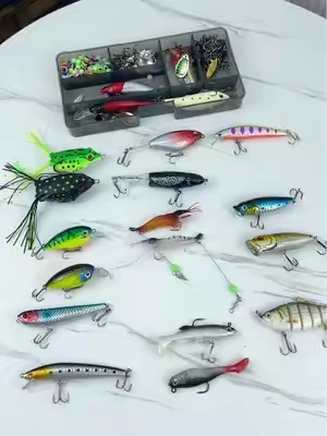 Freshwater & Saltwater!Fishing Lure Set#fishinglures #fishingtackle #fyp #Summervibes  #treshwaterfishing