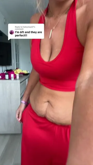 Replying to @haleymay07 thanks for coming back to say this! #apronbelly #curvyfashionblogger #dealsforyoudays #summerloungewear #tiktokshopsummerturnup 