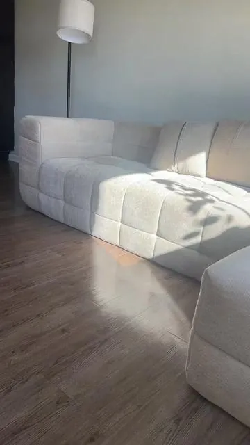 Sofa seccional moderno y diferente .me encanta su comodidad@Kerilyn@#EasyReturnsEveryTime#chenillebonelesscouchlshapedchaisecomfymodularsectionalmodernonoassembly#sofamodularseccionalmoderno#tiktokshophomefinds