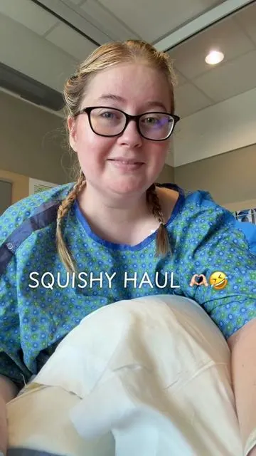 Draft from May 13 🫶🏻 first squishy haul 🤣 #cancer #lymphoma 