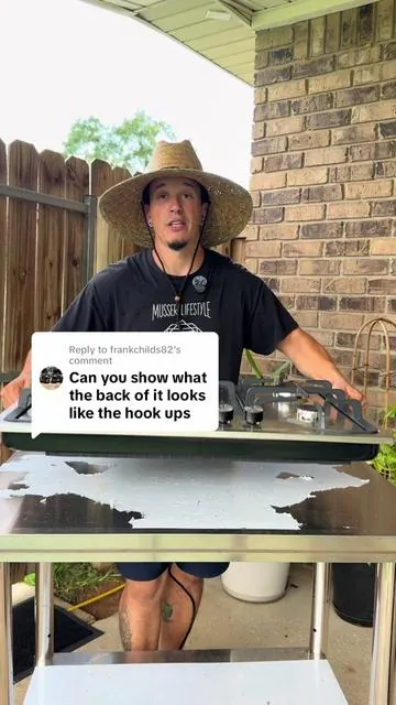 Replying to @frankchilds82 this is how the cooktop works. #TikTokShopMemorialDay #SummerWin #DealsForYouDays #cooktop #cookingoutside 