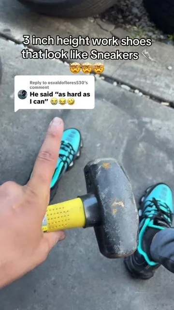 Replying to @osvaldoflores530  Very Comfortable to work in for HOURS 😮‍💨😮‍💨 #kicks 