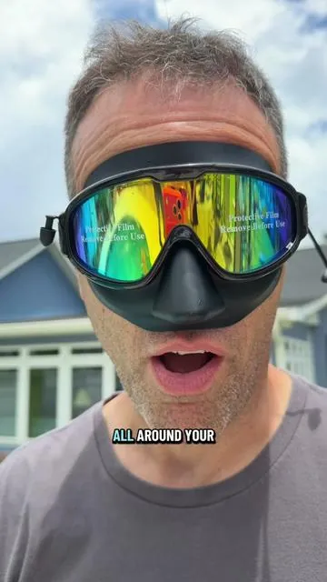Aegend Swim Goggles with Nose Cover for Adults, 2 Pack Wide View Swimming Goggles Anti-Fog/UV No Leak for Men & Women summervibes #Aegend #tiktokmademebuyit  #SwimGoggles #swimmingpool #coolsummer 