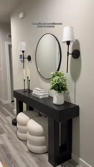 Te encantará😍😍😍 #entryway #entrywaytable #entrywaytablestyling #tabledecor #tablestyling 