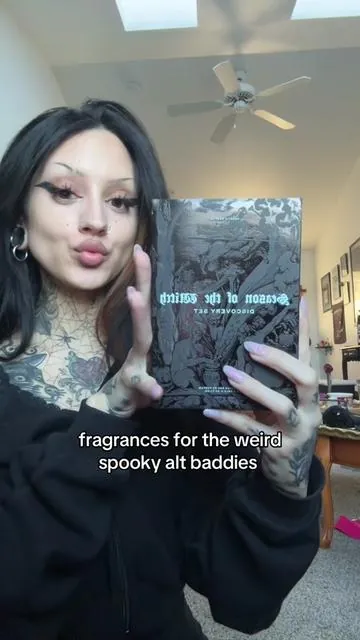 eeeeeek i’m so happy to add these to my collection 🪦🕸️🖤🦇🥀 a few of these i’m going to buy in a full size ASAP!!  #heretic #perfume #alt #spooky #fragrance @HereticParfum 