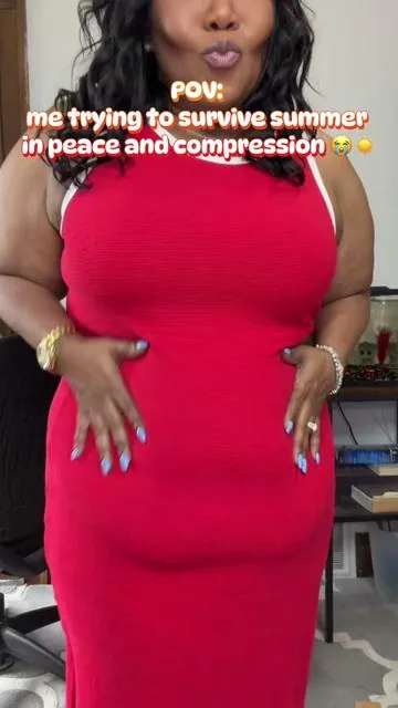 Listen… if it smooths, snatches, AND lets Auntie breathe in this heat? Add to cart immediately 😂☀️ This @SHAPELLX AirSlim waistband shaping shorts got everything sitting where it needs to sit. It’s giving “summer dress confidence” without the struggle. #SummerVibes #shaperllx #dealsforyoudays #dfyd #summermashup 