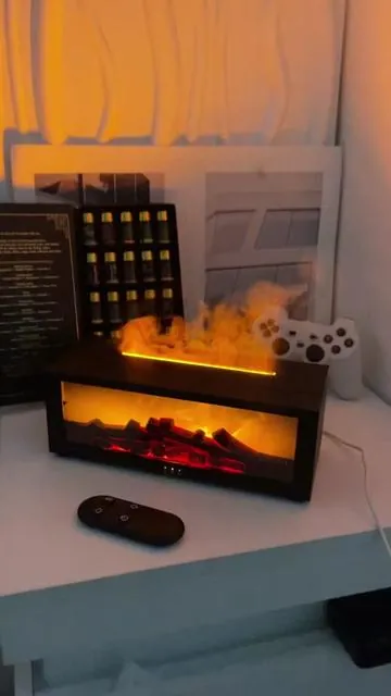 Difusor de fragancia Mini humidificador de aroma de aire LED Aceite esencial de llama colorida#tiktok#tiktokshop#flame#gift #summervibes#MustHave #ViralFinds #TrendingNow   #TikTokMadeMeBuyIt #AmazonFinds   #TopTech #ViralGadget #NextLevelTech   #GameChanger #LifeSaver #ViralProduct 