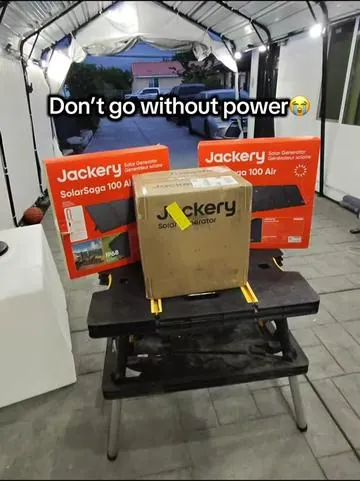 Jackery has to be one of the most advanced solar powered generators out there right now! #fyp #portable #generator #power #solar