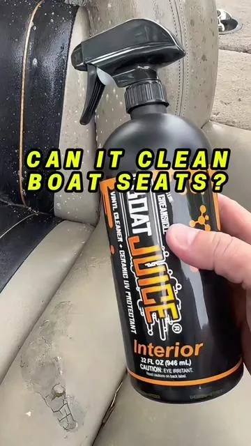 This stuff is impressive! Smells great, comes in 32oz bottle, and makes cleaning easy. #boat #cleaner 