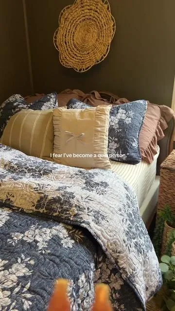 🤍 My Favorite Cozy Bedroom Find This Year 🤍#bedding #quilt #bedspread 