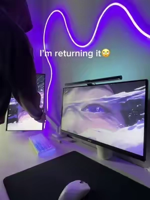Have to get my money back🙄🤬 #monitorarm #monitormount #desksetup #annoyed 