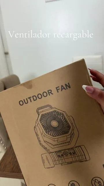 #RechargeableFan #PatioFan #OutdoorCooling #PortableFan #SummerEssentials