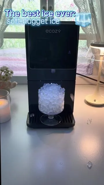 The best ice ever😫#ice #icemaker #icechewing #nuggetice #tiktokshopmemorialday #fyp 