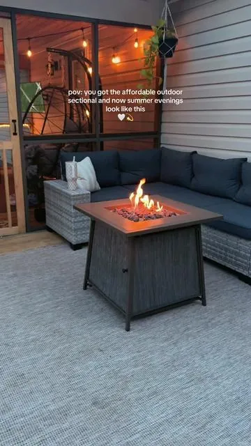 Quality is 10/10! #outdoorsectional #outdoorfurniture 