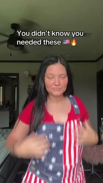 4th of july fit 🇺🇸✨ #redwhiteandblue #july4th #overalls #outfit 