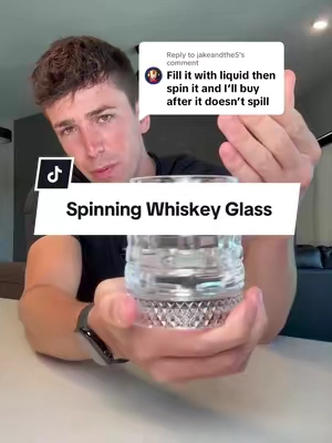 Replying to @jakeandthe5 as requested 🫡  #spinningwhiskeyglass #whiskeyglass #fathersdaygift #fathersdaygiftideas #giftfordad 