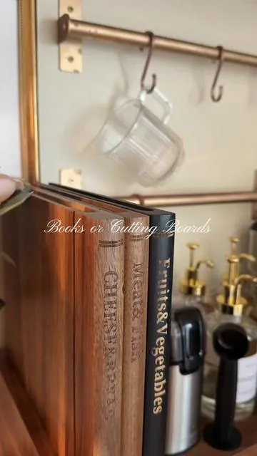 Book Cutting boards set made with premium acasia wood These are so beautiful but yet practical! 13.8x9.9 Dishwasher safe #cuttingboard #booklover #kitchendecor #summervibes #Welsteepse