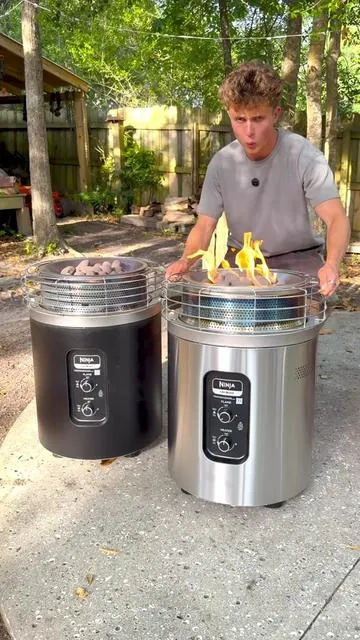 This is such a nice smokeless fire pit and right now it’s a great deal! 