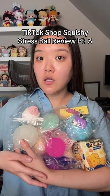 Part 3 of reviewing squishies and stress balls I found on TikTok shop! Today I’m comparing 3 squishies that look surprisingly similar but feel completely different: ❄️ Winter Snowbite from Mochichi by JoliSlime has a dry, frosty texture with a slushie-like crackle 🧊 Blue Ice Crack from Pawtoto is exactly what the name suggests, with a crunchy ice-cracking sound that’s incredibly satisfying 💎 Crystal Mochi Squishy Ball from JoyfulYield has no crunch at all, just a soft gel-filled texture with a surprisingly stretchy feel Even though these sensory toys have a similar look, the textures, sounds, and squeeze experience are completely different. If you like crunchy squishies, crackly stress balls, slushie textures, gel squishies, stretchy fidgets, sensory toys, or satisfying stress relief toys, this comparison is for you. Which one would you pick: Winter Snowbite, Ice Crack, or Crystal Mochi? 👀 Drop your favorite in the comments. #squishy #stressball #sensorytoy #fidgettoy #tiktokshopfind 
