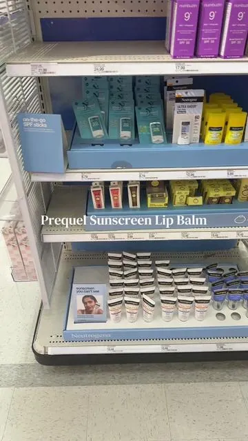 #prequel #lipbalm #sunscreen 