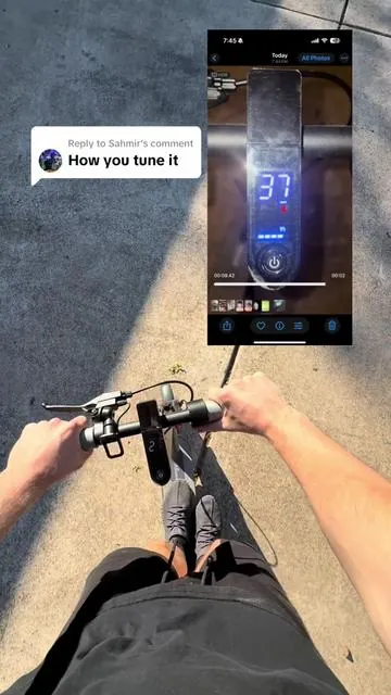 Replying to @Sahmir I got you bro #ebike #escooter #scooter #electricscooter #electricbike 