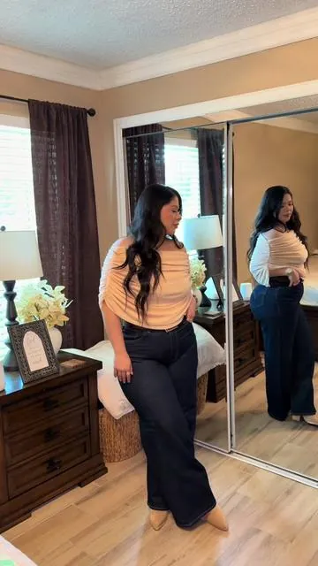 Cutest off the shoulder top💫 #tiktokshopspringglowup#tiktokshop#fyp#ootd#fyp