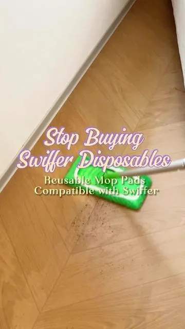 Swiffer owners, why are you still wasting money when there’s a reusable pad?🤫🧼#swiffer #swifferhack #dealsforyoudays #summerwins #tiktokshopdealsforyoudays