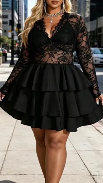 #usafashion #womensfashion #plussize #dress #fyp 