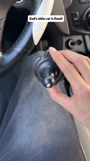 My dad can finally play music wirelessly in his old Buick! He’s absolutely obsessed with this little gadget.#bluetoothfmtransmitter #carcharger #fastcharging #tiktokshopstockup #FathersDayGift 
