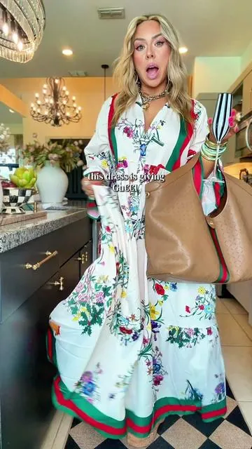 This dress is Giving luxury without the price tag✨ #designerinspired #midsizedress #dresses #DealsForYouDays #Summerwins 