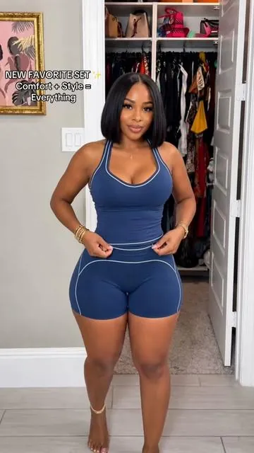 The two-piece set you didn’t know you needed 😍✨ #twopieceset #summerVibes #activewearstyle #ootdinspo #tiktokmademebuyit 🔥🛍️