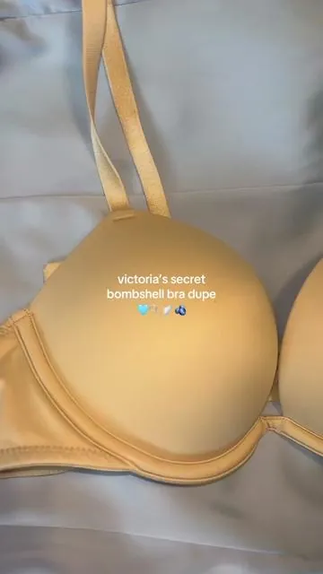 same bra for 1/3 the price 😩💫 these bras are actually so comfortable too and I love that they have tons of colors and sizes to choose from 🩵🪽 #fyp #pushupbra #bra #victoriassecret #baddieonnabudget 