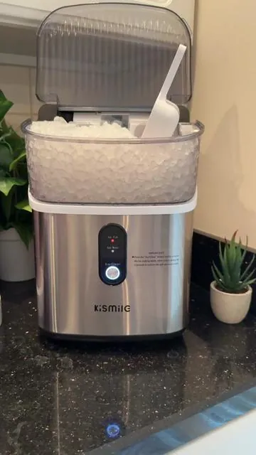 @Kismile #icemaker #icemachine #nuggeticemaker #crunchyice #softice 