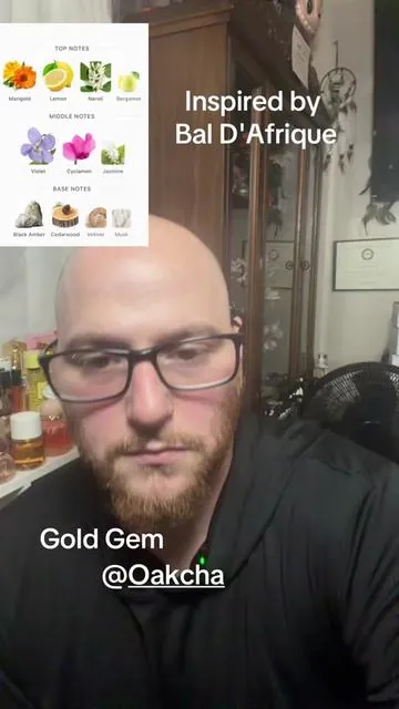 Gold Gem by @Oakcha is very nice I don’t know what the og smells like so I can compare but it’s gorgeous so I’m happy #fragrance #fragrancetok #perfumetok #fragrancetiktok #oakcha 