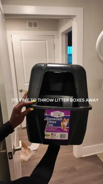 the perfect automatic litter box! lilo loves it and so do i🥲✨🐱 #litterbox #selfcleaninglitterbox #automaticlitterbox #foryoupage #catmom 
