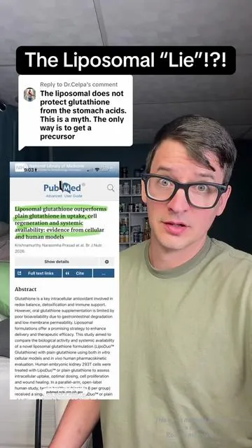 Replying to @Dr.Celpa research to back up my claims! Hope this helps and appreciate the engagement Dr. Celpa! Totally agree about the precursors as well! #TikTokShopCreatorPicks #summerwins #dealsforyoudays #newdropsforyou #summervibes     Disclaimer: These statements have not been evaluated by the Food and Drug Administration (FDA). No medical claims, ask your doctor, do your research, results may vary. There is no claim that this treats, cures or prevents any disease. 