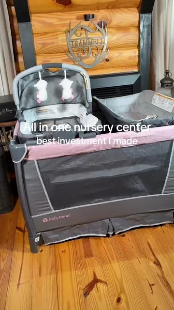 A new mom or grandma must have! I love this all in one nursery center! @Baby Trend Inc #tiktokshopdealsforyou #DealsForYouDays #babyessentials #newmommusthaves #newbaby 