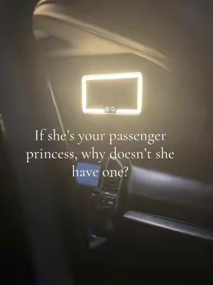 No more bad lighting #carvanitymirror #passengerprincess #giftforher 