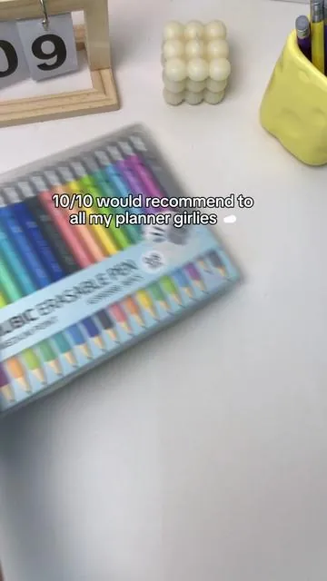 10/10 would recommend to all my planner girlies#iigen #schoolsupplies  #planner#backtoschool#erasablepen 