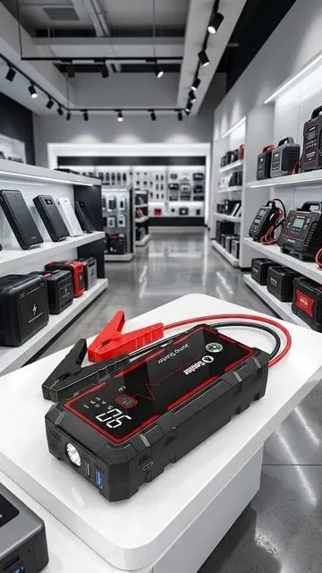 Never get stranded again! 🚗 This portable car jump starter is your ultimate roadside companion. With an 8000mAh power bank, bright LED emergency light, and smart jumper cables, it's ready for any adventure. Keep your car, SUV, or truck battery boosted and your devices charged. Tap to shop and drive with peace of mind! #fyp #foryourpage #dealsforyoursdays #AIGC #Moras