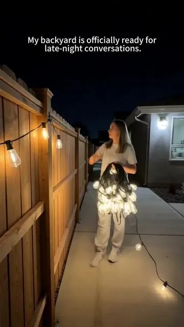 Solar garden light #solar #garden #tiktokshop #nightlight #light 