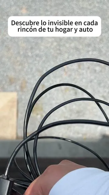 Cámara endoscópica flexible, inspección rápida sin desmontar piezas. Link en bio👁️#tools #endoscope #giftideas #mensgifts #fix 