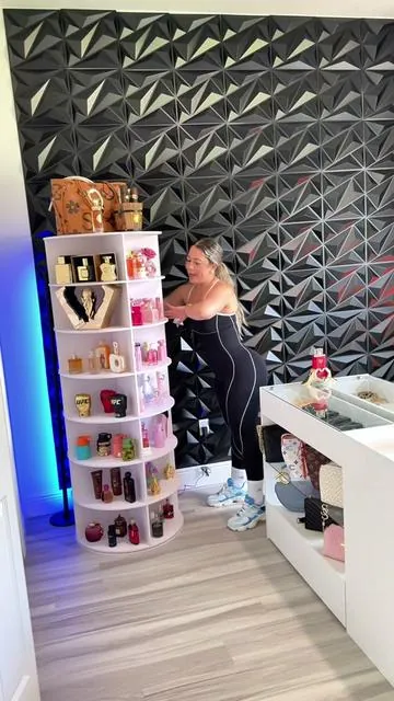 Mueble giratorio, perfecto para poner bolsas zapatos perfumes ext✨#paratiiiiiiiiiiiiiiiiiiiiiiiiiiiiiiiii 