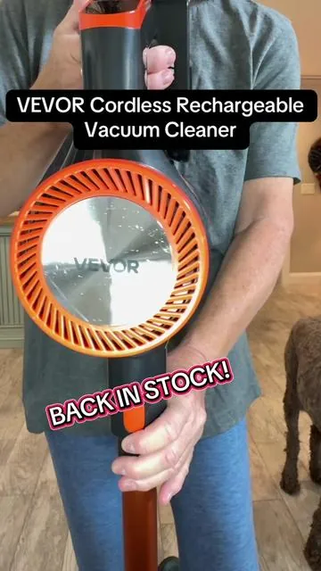 Back in stock and worth the wait ✨ Powerful suction, lightweight design, and a long-lasting battery make cleaning pet hair, carpets, and hard floors so much easier. #TikTokShop #VacuumCleaner #CleaningHacks #PetHairSolutions #HomeEssentials @VEVOR Home Store 