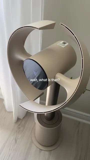 This bladeless fan is like a work of art. And it makes our room feel so cool and comfortable. @DreameUS 