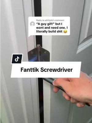 Replying to @whitipto perfect tool for little home projects! #fanttik #electricscrewdriver #tools #fathersdaygiftideas #giftfordad 