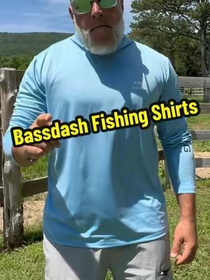 Bassdash UPF 50+ Men’s UV Sun Protection Long Sleeve Hooded Fishing Shirts ##fishingshirt ##sunprotection ##TikTokShopCreatorPicks ##DealsForYouDays ##SummerWins